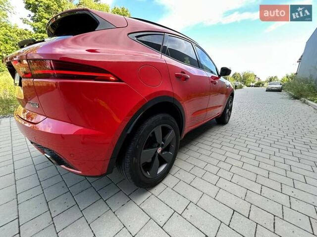 Червоний Ягуар E-Pace, об'ємом двигуна 2 л та пробігом 123 тис. км за 26300 $, фото 29 на Automoto.ua