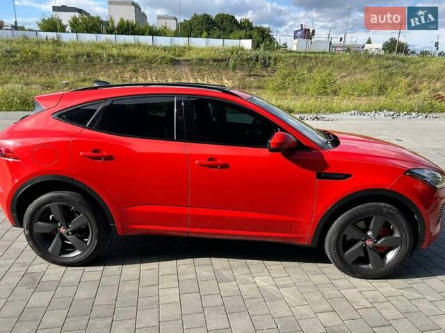 Червоний Ягуар E-Pace, об'ємом двигуна 2 л та пробігом 123 тис. км за 26300 $, фото 17 на Automoto.ua