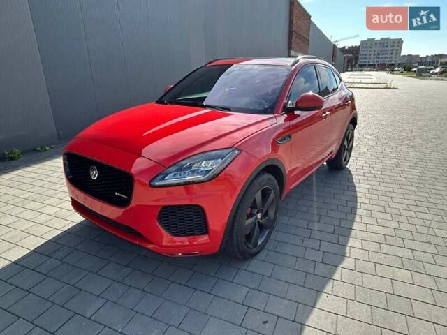 Червоний Ягуар E-Pace, об'ємом двигуна 2 л та пробігом 123 тис. км за 26300 $, фото 9 на Automoto.ua