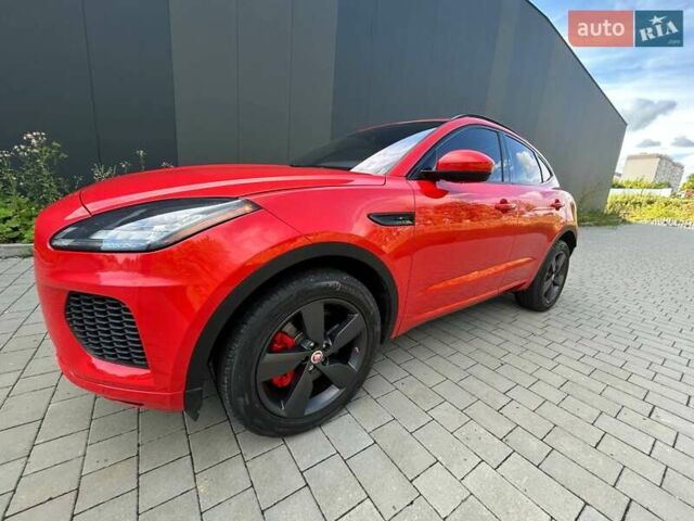 Червоний Ягуар E-Pace, об'ємом двигуна 2 л та пробігом 123 тис. км за 26300 $, фото 37 на Automoto.ua