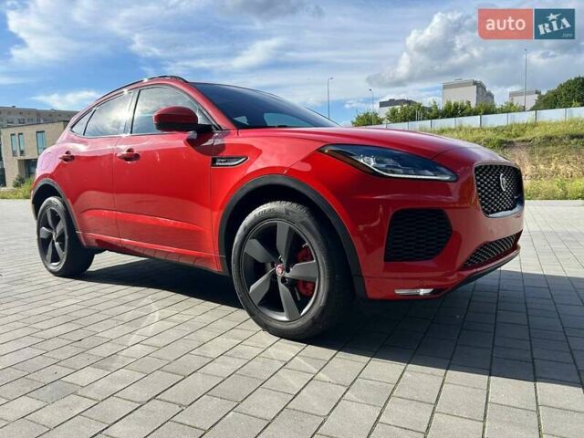 Червоний Ягуар E-Pace, об'ємом двигуна 2 л та пробігом 123 тис. км за 26300 $, фото 15 на Automoto.ua