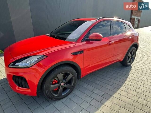 Червоний Ягуар E-Pace, об'ємом двигуна 2 л та пробігом 123 тис. км за 26300 $, фото 8 на Automoto.ua