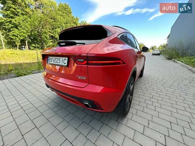 Червоний Ягуар E-Pace, об'ємом двигуна 2 л та пробігом 123 тис. км за 26300 $, фото 30 на Automoto.ua