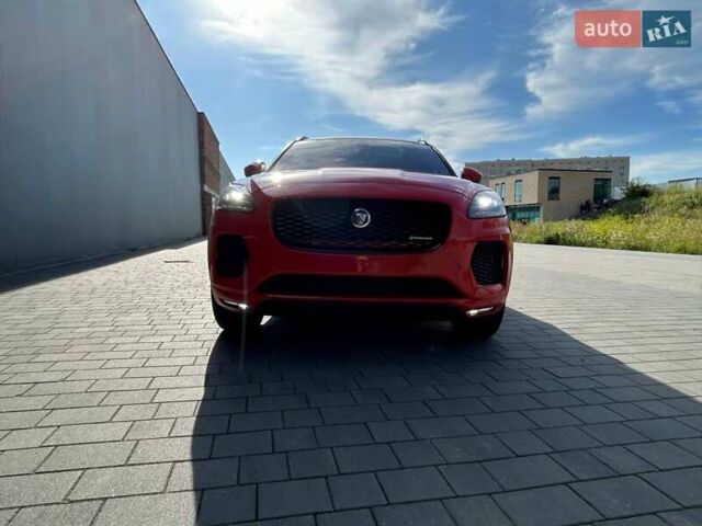 Червоний Ягуар E-Pace, об'ємом двигуна 2 л та пробігом 123 тис. км за 26300 $, фото 12 на Automoto.ua
