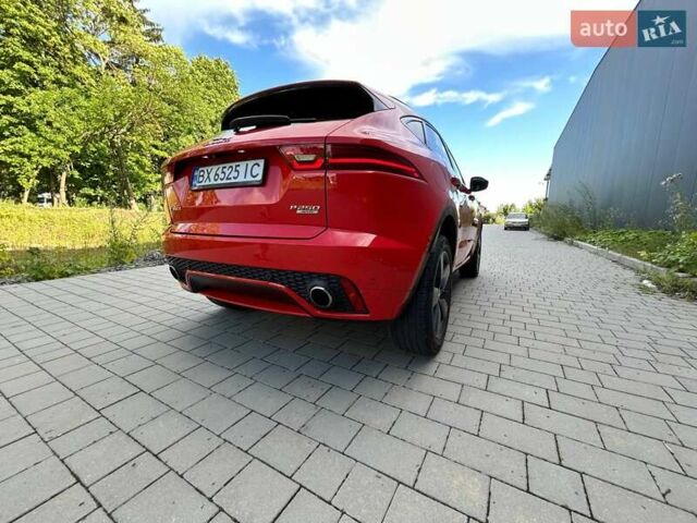 Червоний Ягуар E-Pace, об'ємом двигуна 2 л та пробігом 123 тис. км за 26300 $, фото 31 на Automoto.ua