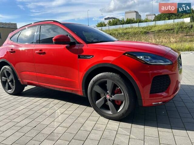 Червоний Ягуар E-Pace, об'ємом двигуна 2 л та пробігом 123 тис. км за 26300 $, фото 14 на Automoto.ua