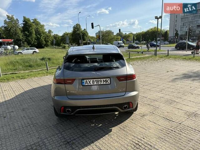 Серый Ягуар E-Pace, объемом двигателя 2 л и пробегом 62 тыс. км за 29000 $, фото 5 на Automoto.ua