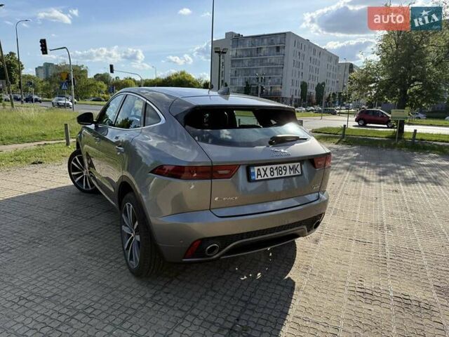 Серый Ягуар E-Pace, объемом двигателя 2 л и пробегом 62 тыс. км за 29000 $, фото 4 на Automoto.ua