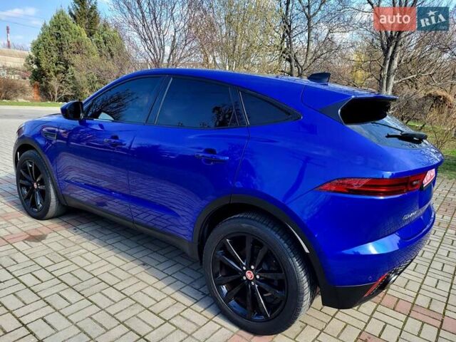 Синий Ягуар E-Pace, объемом двигателя 2 л и пробегом 55 тыс. км за 25500 $, фото 28 на Automoto.ua