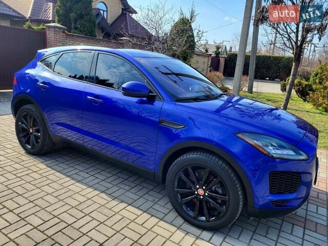 Синий Ягуар E-Pace, объемом двигателя 2 л и пробегом 55 тыс. км за 25500 $, фото 8 на Automoto.ua
