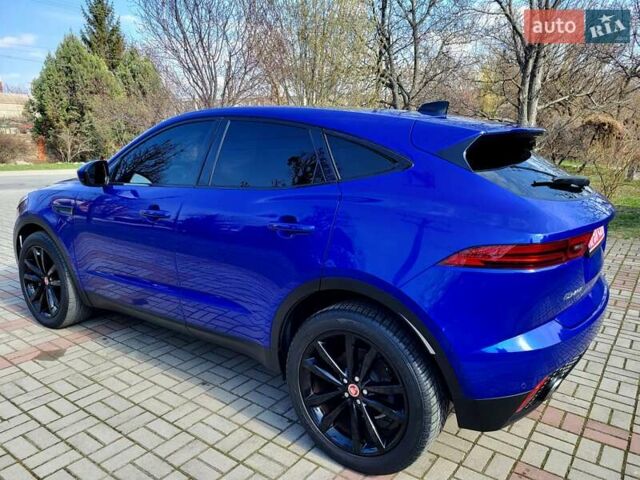 Синий Ягуар E-Pace, объемом двигателя 2 л и пробегом 55 тыс. км за 25500 $, фото 26 на Automoto.ua