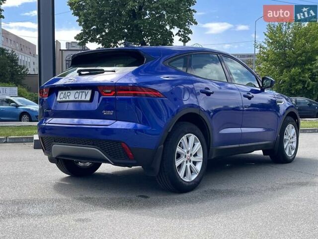 Синий Ягуар E-Pace, объемом двигателя 2 л и пробегом 45 тыс. км за 31999 $, фото 6 на Automoto.ua