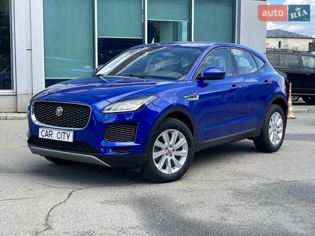 Синий Ягуар E-Pace, объемом двигателя 2 л и пробегом 45 тыс. км за 31999 $, фото 2 на Automoto.ua