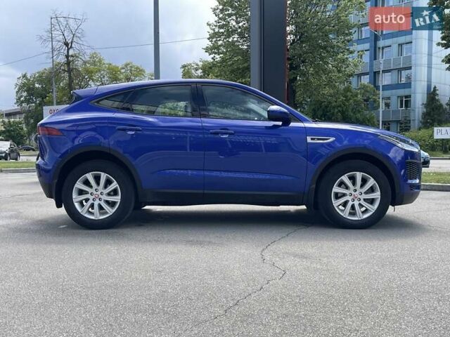 Синий Ягуар E-Pace, объемом двигателя 2 л и пробегом 45 тыс. км за 31999 $, фото 5 на Automoto.ua
