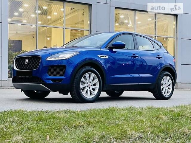 Синий Ягуар E-Pace, объемом двигателя 2 л и пробегом 22 тыс. км за 38800 $, фото 1 на Automoto.ua