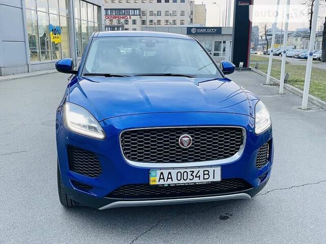 Синий Ягуар E-Pace, объемом двигателя 2 л и пробегом 22 тыс. км за 38800 $, фото 8 на Automoto.ua