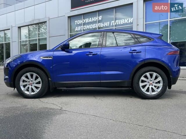 Синий Ягуар E-Pace, объемом двигателя 2 л и пробегом 45 тыс. км за 31999 $, фото 3 на Automoto.ua