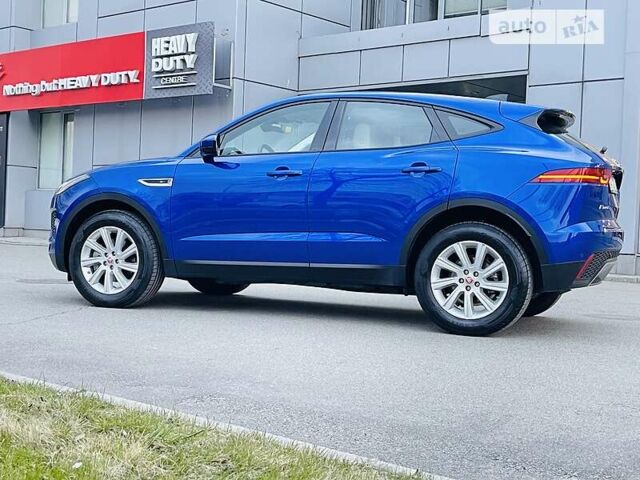 Синий Ягуар E-Pace, объемом двигателя 2 л и пробегом 22 тыс. км за 38800 $, фото 2 на Automoto.ua