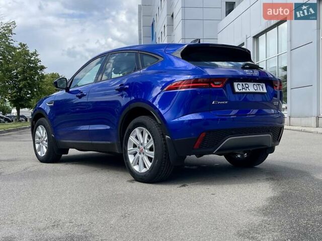 Синий Ягуар E-Pace, объемом двигателя 2 л и пробегом 45 тыс. км за 31999 $, фото 4 на Automoto.ua
