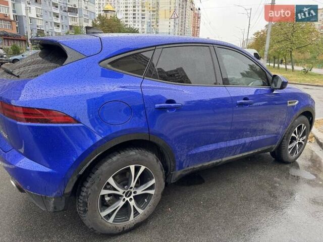 Синий Ягуар E-Pace, объемом двигателя 2 л и пробегом 50 тыс. км за 27000 $, фото 3 на Automoto.ua