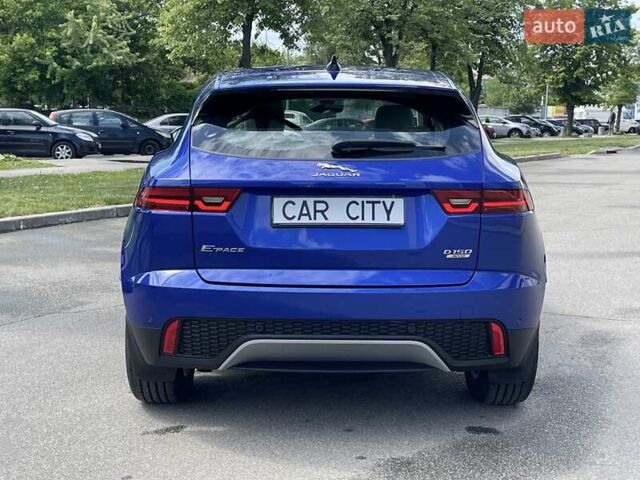 Синий Ягуар E-Pace, объемом двигателя 2 л и пробегом 45 тыс. км за 31999 $, фото 7 на Automoto.ua