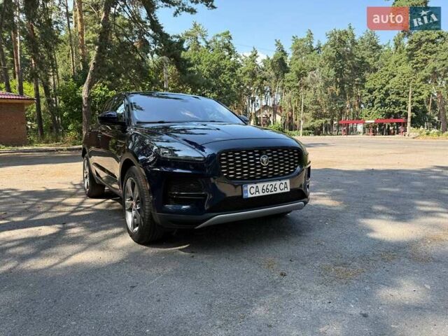 Синій Ягуар E-Pace, об'ємом двигуна 2 л та пробігом 65 тис. км за 36990 $, фото 1 на Automoto.ua