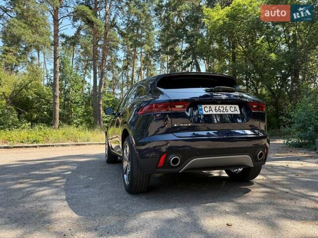 Синій Ягуар E-Pace, об'ємом двигуна 2 л та пробігом 65 тис. км за 36990 $, фото 5 на Automoto.ua