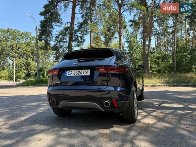 Синій Ягуар E-Pace, об'ємом двигуна 2 л та пробігом 65 тис. км за 36990 $, фото 50 на Automoto.ua