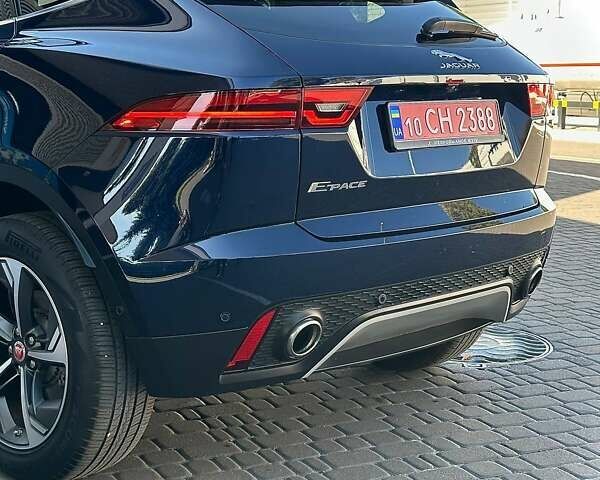 Синий Ягуар E-Pace, объемом двигателя 2 л и пробегом 44 тыс. км за 34900 $, фото 10 на Automoto.ua