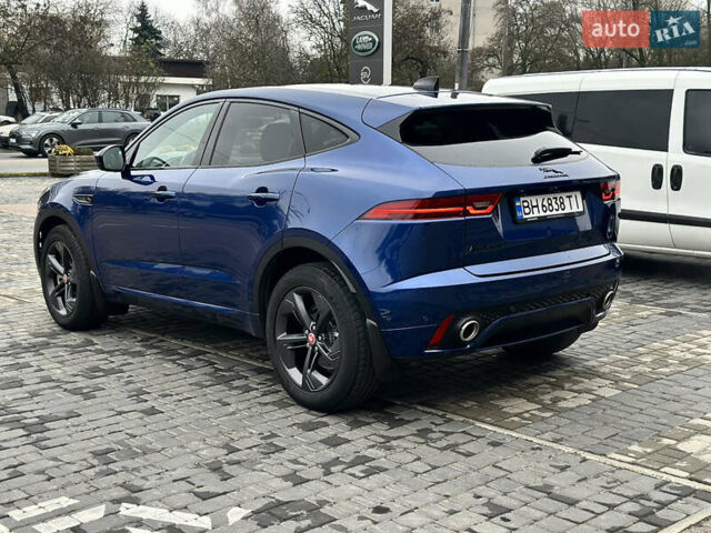 Синий Ягуар E-Pace, объемом двигателя 2 л и пробегом 21 тыс. км за 47700 $, фото 3 на Automoto.ua