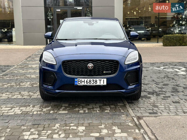 Синий Ягуар E-Pace, объемом двигателя 2 л и пробегом 21 тыс. км за 47700 $, фото 1 на Automoto.ua
