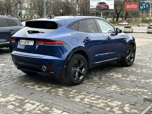 Синий Ягуар E-Pace, объемом двигателя 2 л и пробегом 21 тыс. км за 47700 $, фото 5 на Automoto.ua