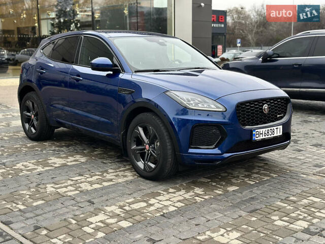 Синий Ягуар E-Pace, объемом двигателя 2 л и пробегом 21 тыс. км за 47700 $, фото 2 на Automoto.ua