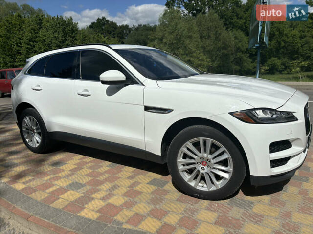 Білий Ягуар Ф-Пейс, об'ємом двигуна 2 л та пробігом 199 тис. км за 22900 $, фото 1 на Automoto.ua