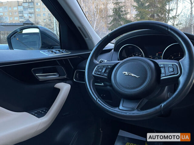 Белый Ягуар Ф-Пейс, объемом двигателя 2 л и пробегом 50 тыс. км за 22999 $, фото 14 на Automoto.ua