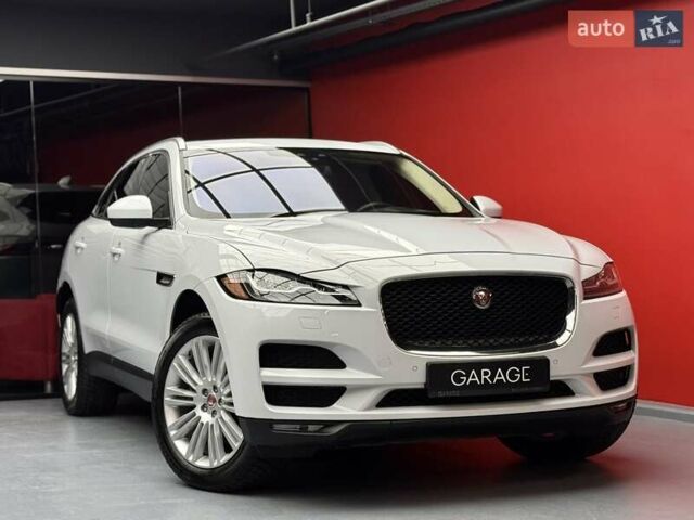 Белый Ягуар Ф-Пейс, объемом двигателя 3 л и пробегом 71 тыс. км за 27900 $, фото 13 на Automoto.ua