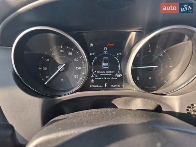 Білий Ягуар Ф-Пейс, об'ємом двигуна 2 л та пробігом 122 тис. км за 24400 $, фото 50 на Automoto.ua