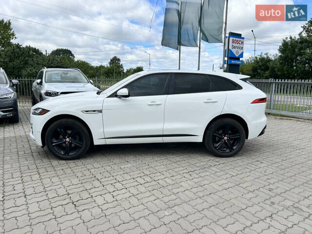 Белый Ягуар Ф-Пейс, объемом двигателя 2 л и пробегом 177 тыс. км за 28990 $, фото 12 на Automoto.ua