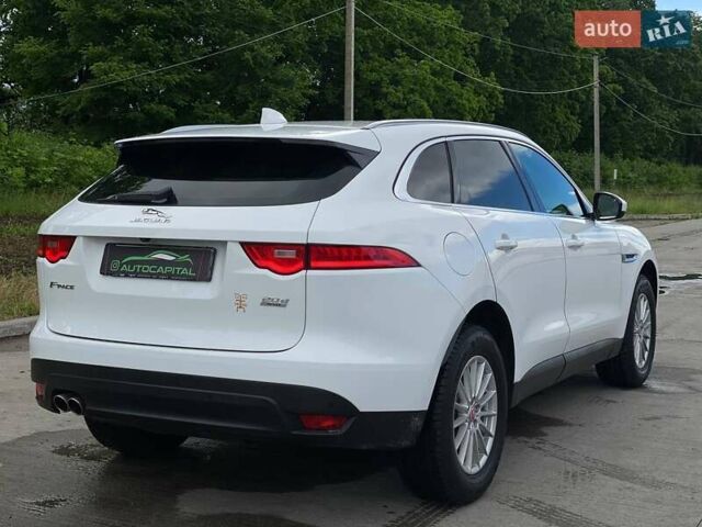 Ягуар Ф-Пейс 2018 у Києві на Automoto.ua Білий Ягуар Ф-Пейс, об'ємом двигуна 2 л та пробігом 121 тис. км за 23990 $, фото 11 на Automoto.ua