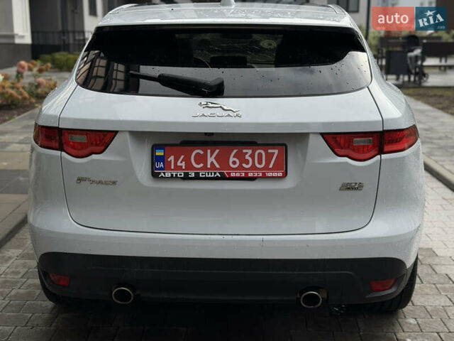 Білий Ягуар Ф-Пейс, об'ємом двигуна 2 л та пробігом 163 тис. км за 14000 $, фото 8 на Automoto.ua