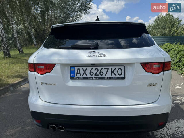 Ягуар Ф-Пейс 2020 в Киеве на Automoto.ua Белый Ягуар Ф-Пейс, объемом двигателя 2 л и пробегом 34 тыс. км за 35999 $, фото 6 на Automoto.ua