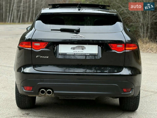 Черный Ягуар Ф-Пейс, объемом двигателя 2 л и пробегом 220 тыс. км за 22200 $, фото 21 на Automoto.ua
