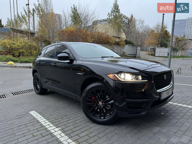 Чорний Ягуар Ф-Пейс, об'ємом двигуна 2.96 л та пробігом 141 тис. км за 22000 $, фото 3 на Automoto.ua