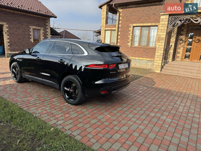 Черный Ягуар Ф-Пейс, объемом двигателя 2 л и пробегом 173 тыс. км за 22000 $, фото 7 на Automoto.ua