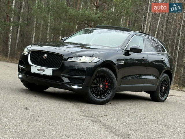 Черный Ягуар Ф-Пейс, объемом двигателя 2 л и пробегом 220 тыс. км за 22200 $, фото 18 на Automoto.ua