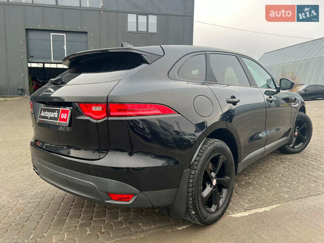 Чорний Ягуар Ф-Пейс, об'ємом двигуна 2 л та пробігом 153 тис. км за 24290 $, фото 8 на Automoto.ua