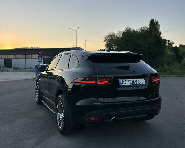 Чорний Ягуар Ф-Пейс, об'ємом двигуна 2.99 л та пробігом 157 тис. км за 30000 $, фото 6 на Automoto.ua