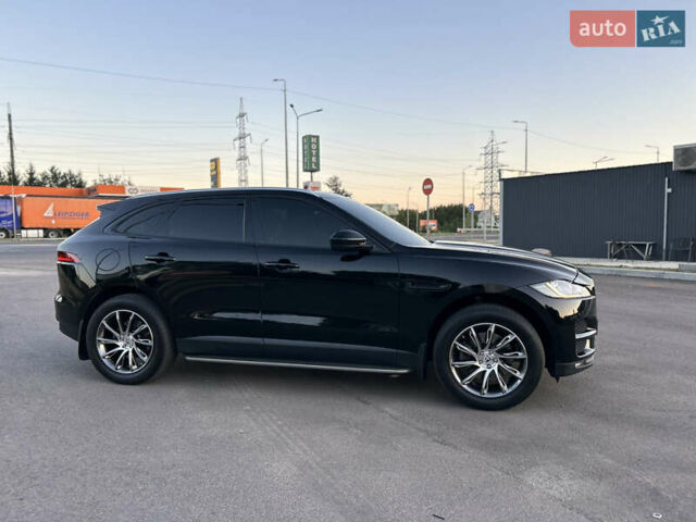Чорний Ягуар Ф-Пейс, об'ємом двигуна 2.99 л та пробігом 157 тис. км за 30000 $, фото 11 на Automoto.ua
