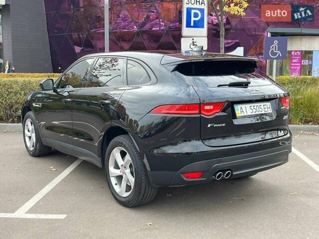 Ягуар Ф-Пейс 2017 в Киеве на Automoto.ua Черный Ягуар Ф-Пейс, объемом двигателя 2 л и пробегом 214 тыс. км за 20990 $, фото 5 на Automoto.ua