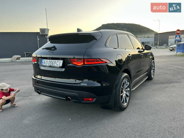 Чорний Ягуар Ф-Пейс, об'ємом двигуна 2.99 л та пробігом 157 тис. км за 30000 $, фото 15 на Automoto.ua